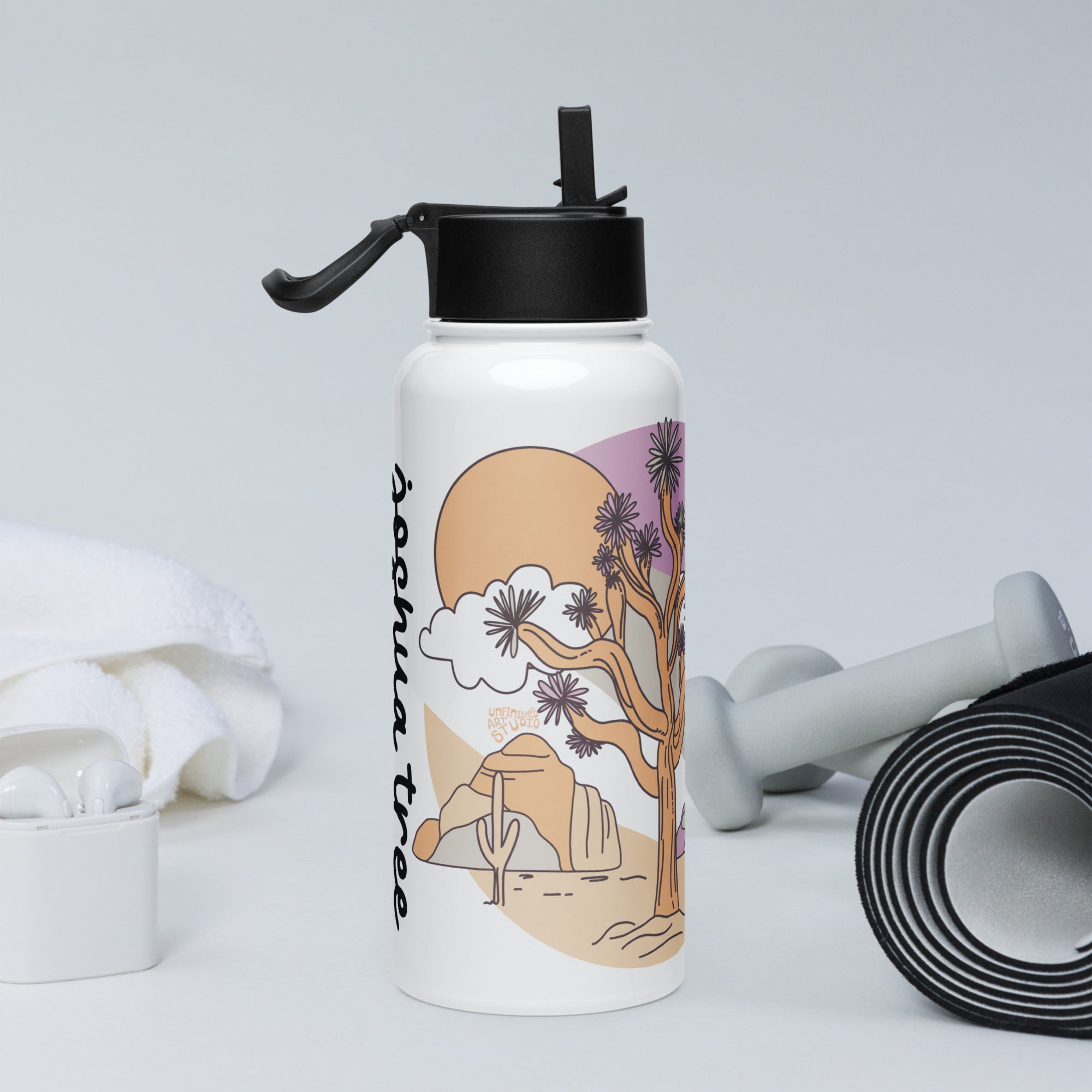 Stainless Steel Water Bottle - Joshua Tree National Park