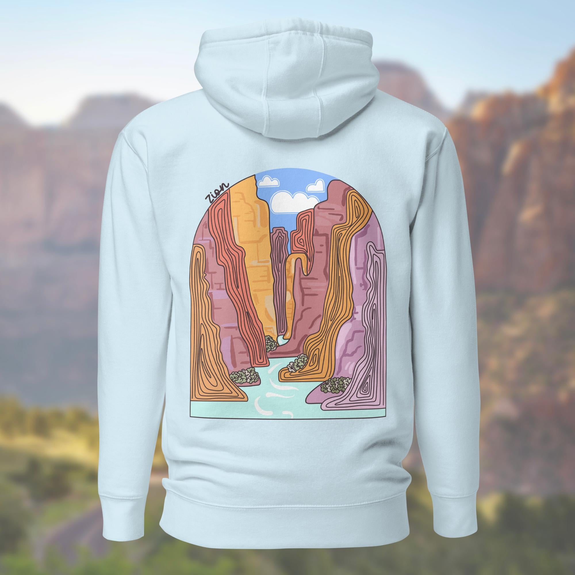 Zion Nat Park Hoodie