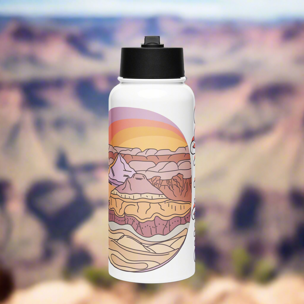 Stainless Steel Water Bottle - Grand Canyon