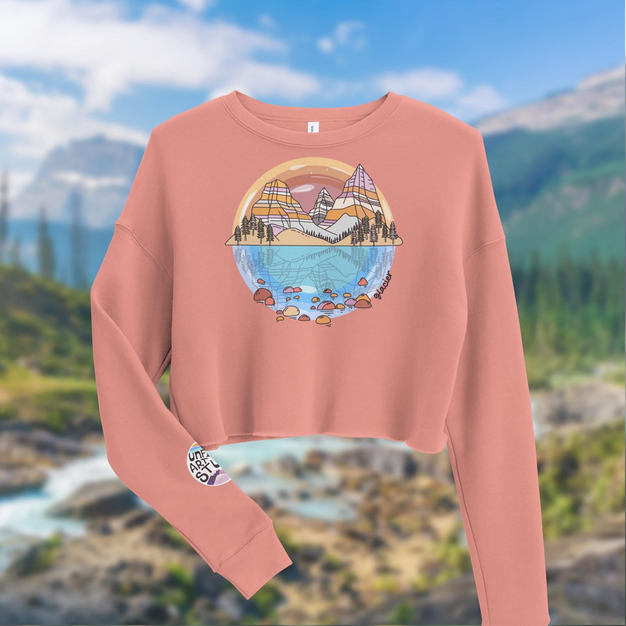 Glacier NPS Crop Sweatshirt