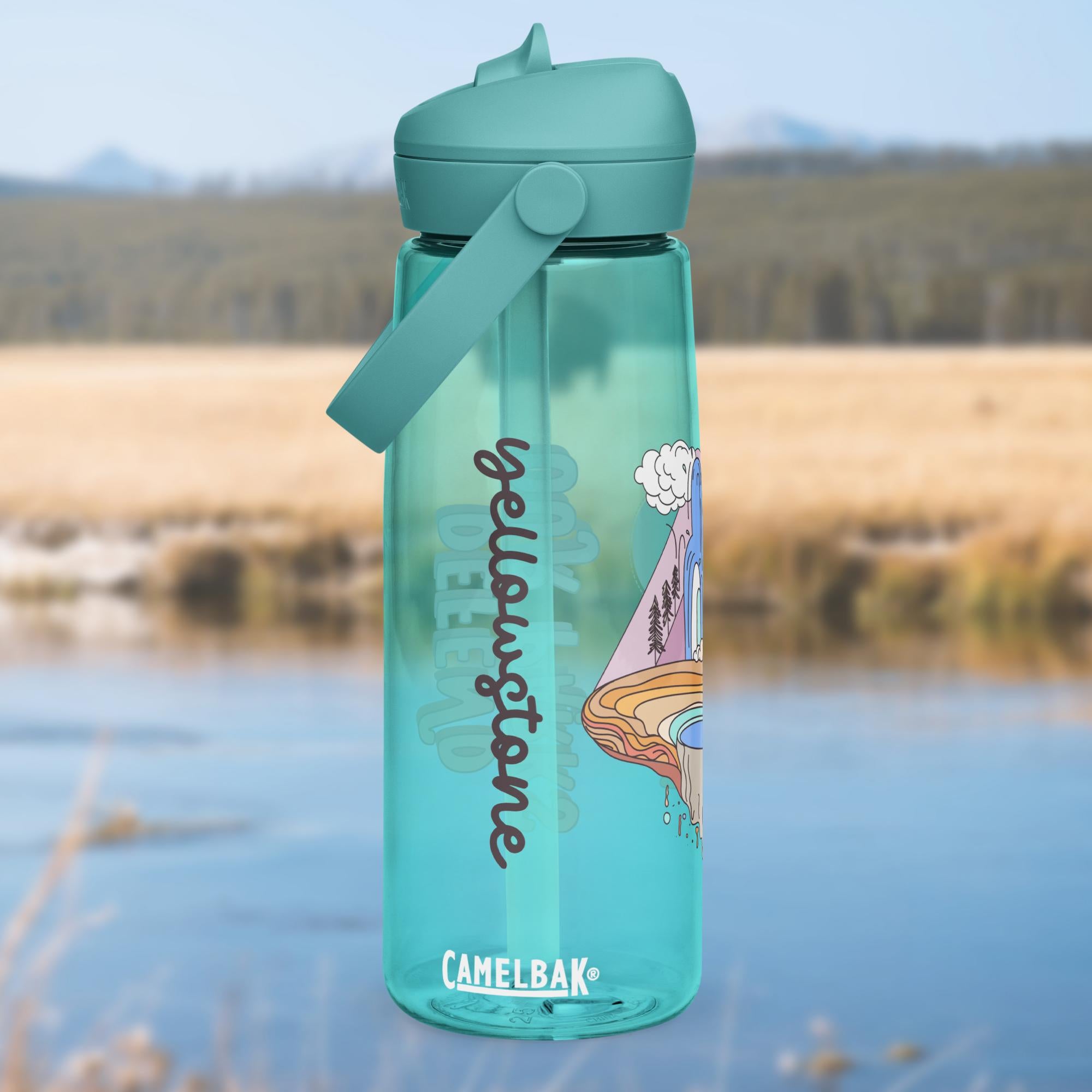 Yellowstone Flip Straw Camelbak Water Bottle