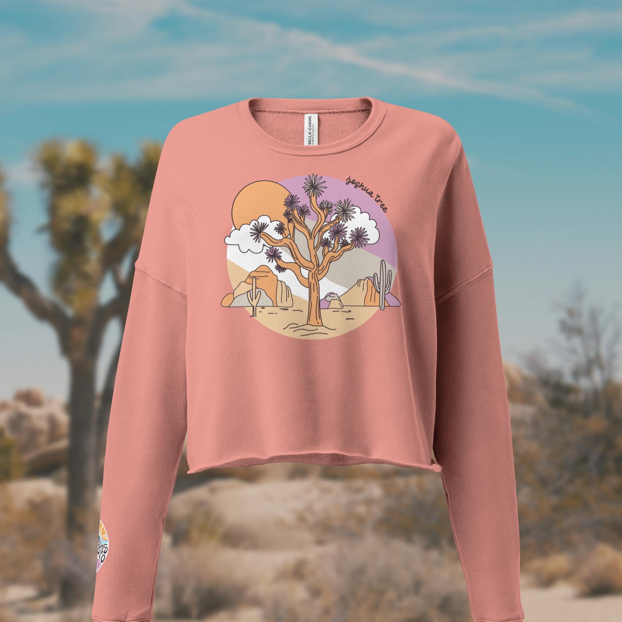 Joshua Tree NPS Crop Sweatshirt