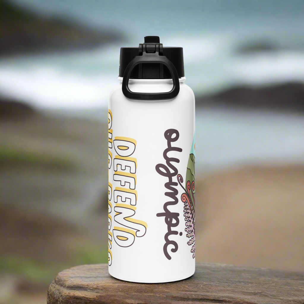 Stainless Steel Water Bottle - Olympic National Park
