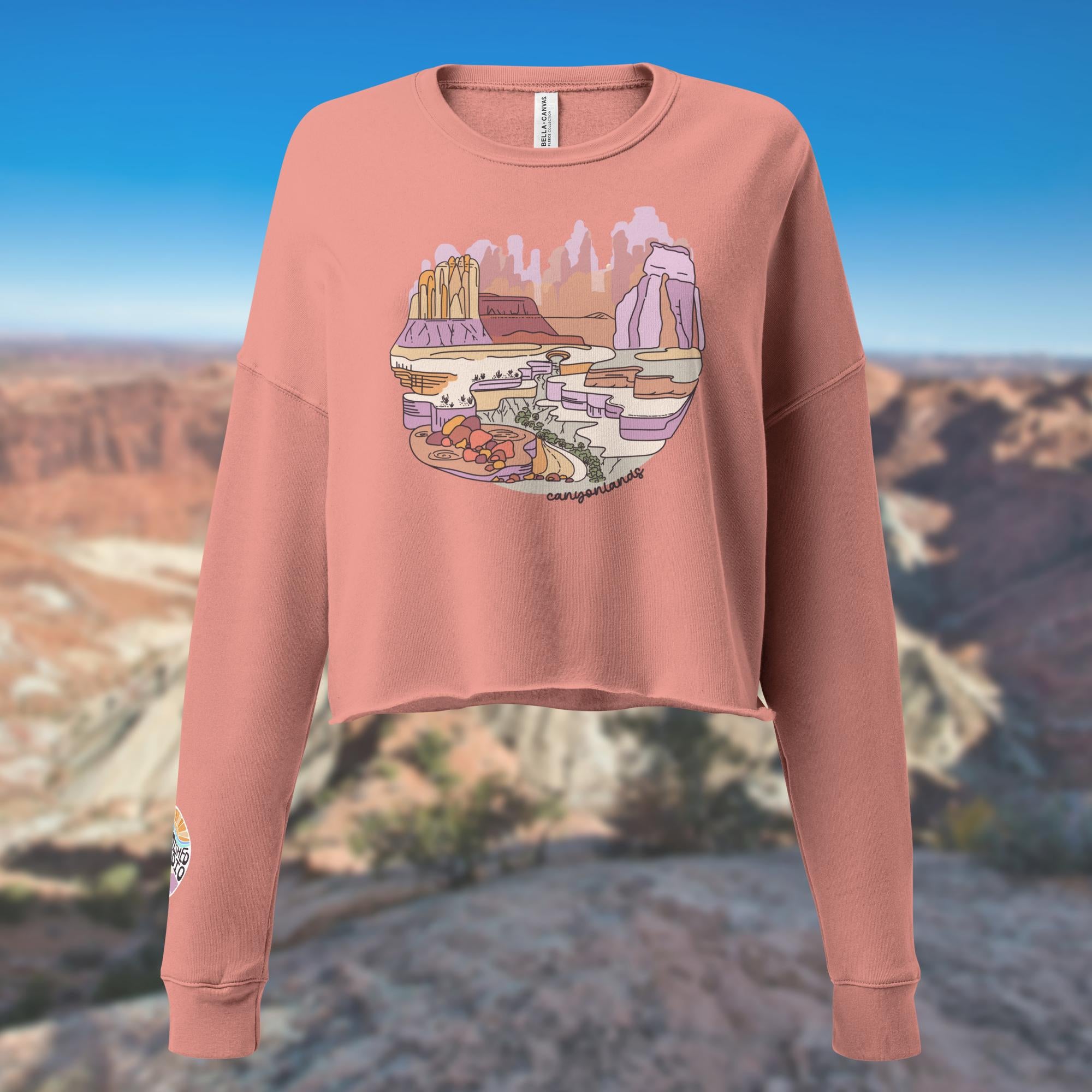Canyonlands NPS Crop Sweatshirt