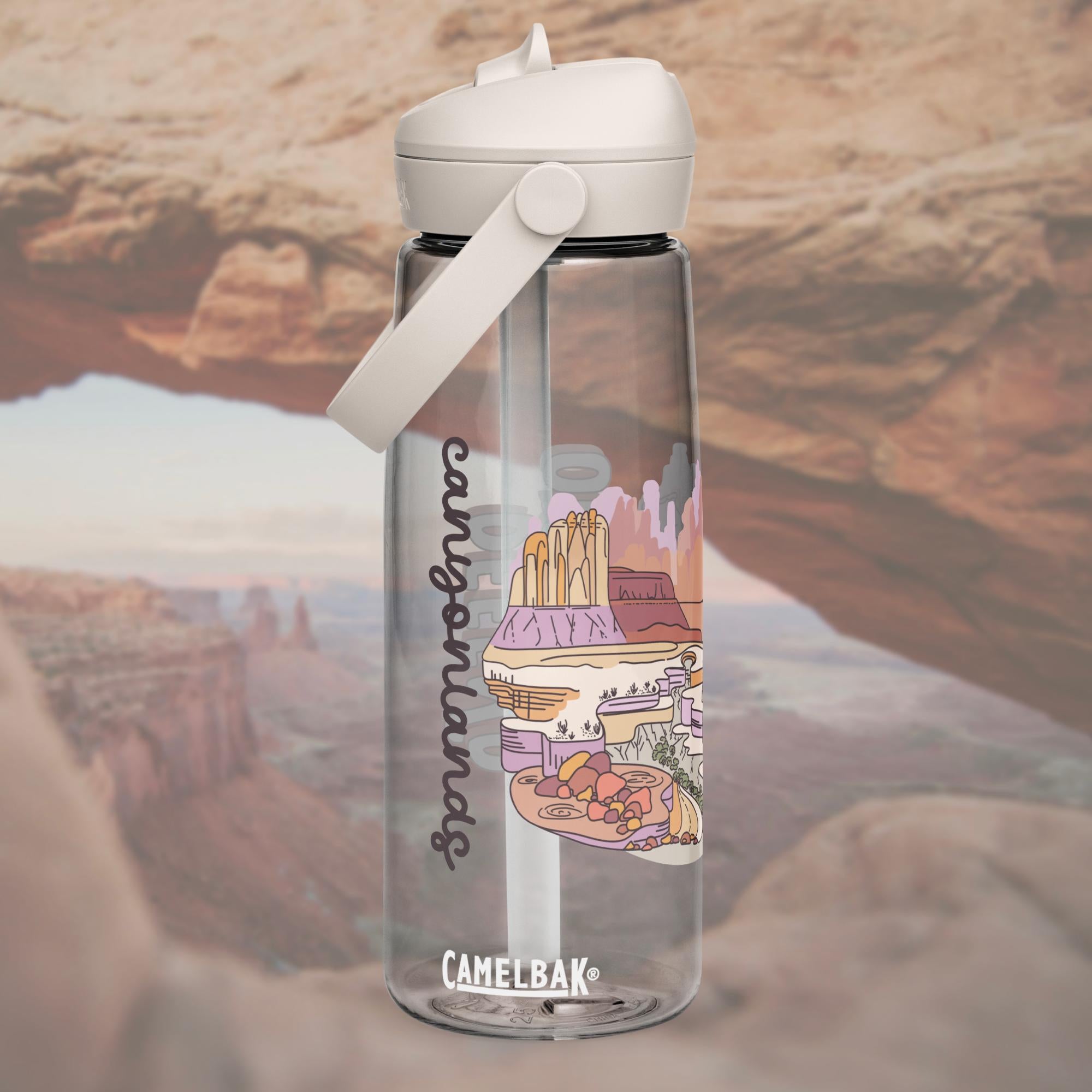 Canyonlands Flip Straw Camelbak Water Bottle