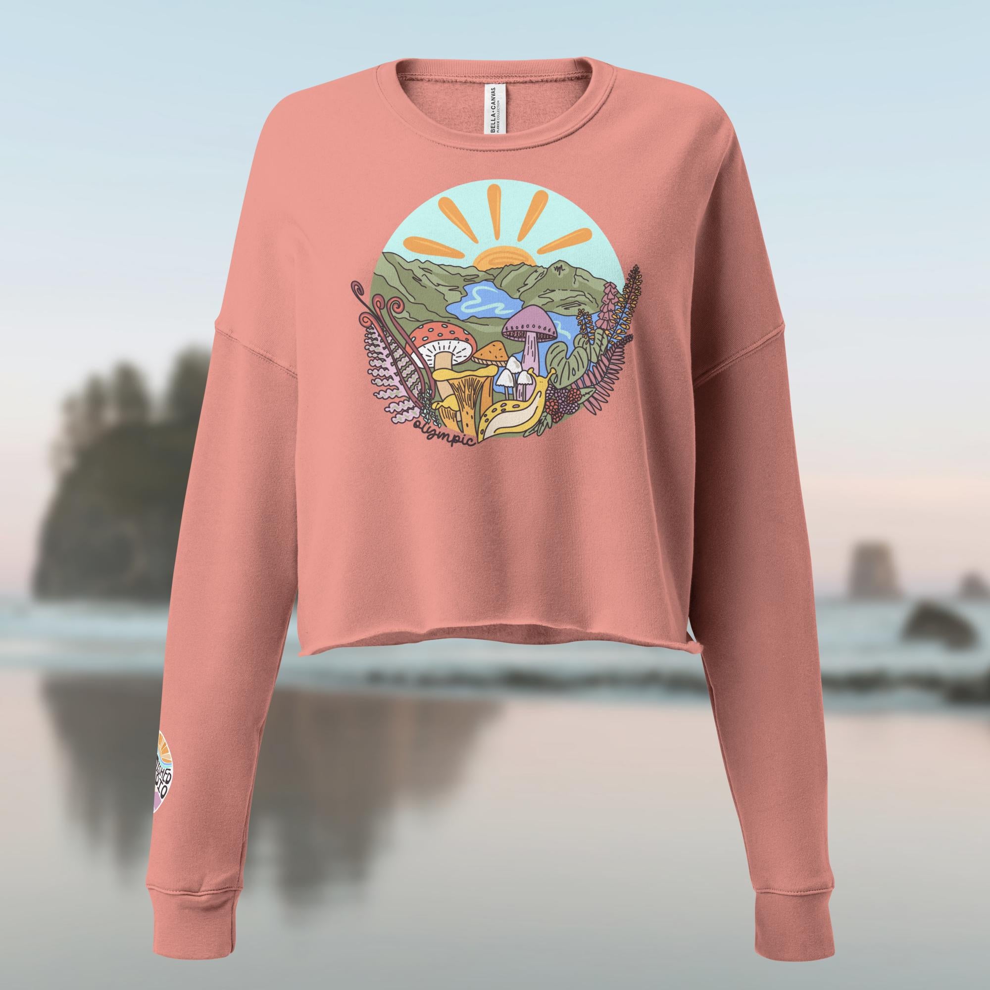 Olympic NPS Crop Sweatshirt