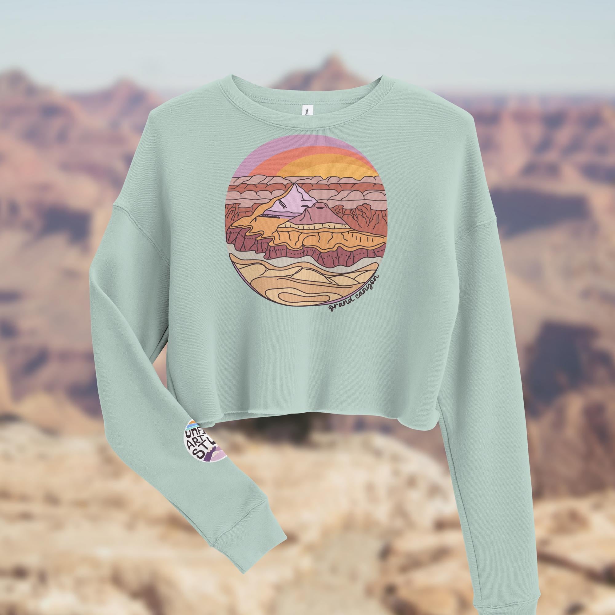 Grand Canyon NPS Crop Sweatshirt