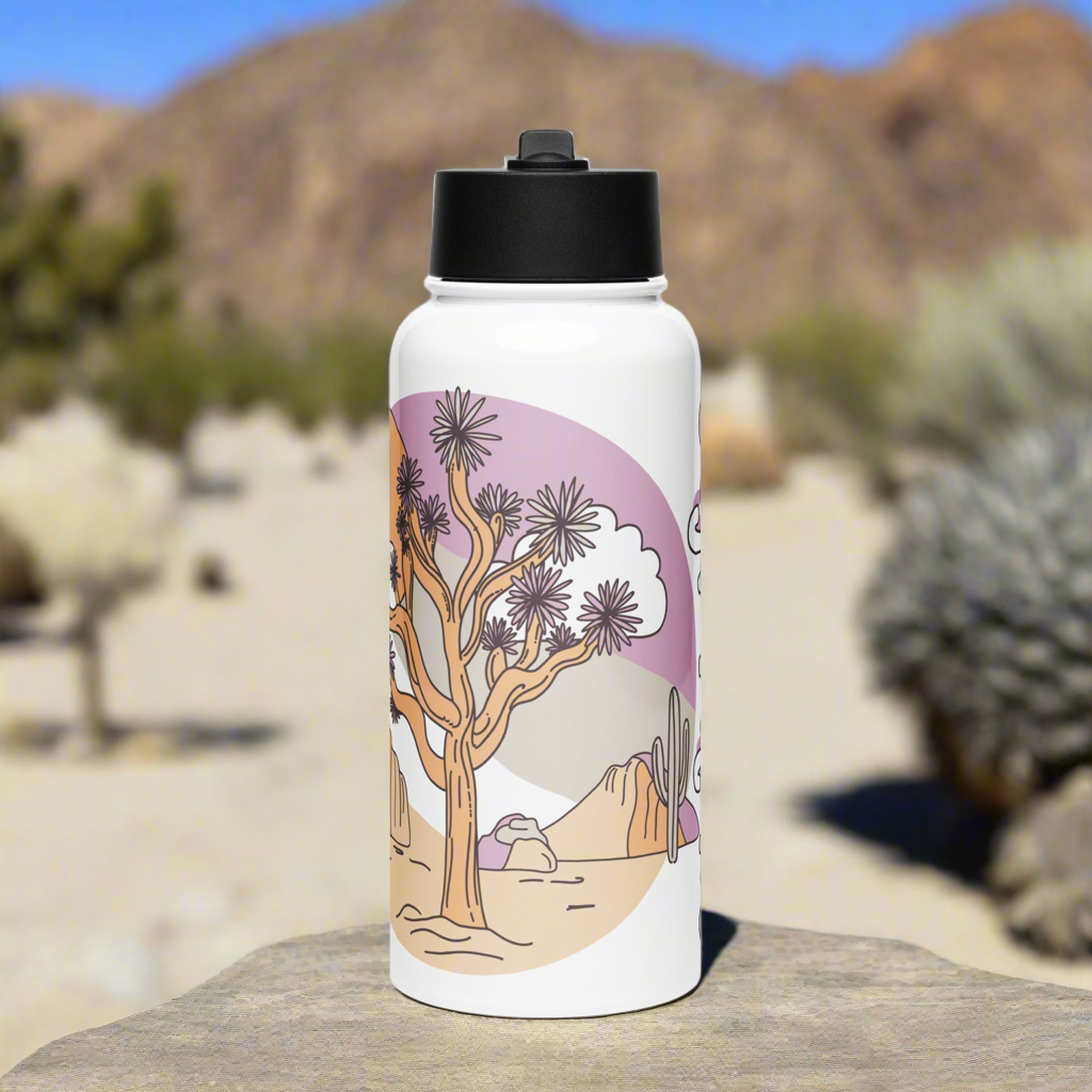 Stainless Steel Water Bottle - Joshua Tree National Park