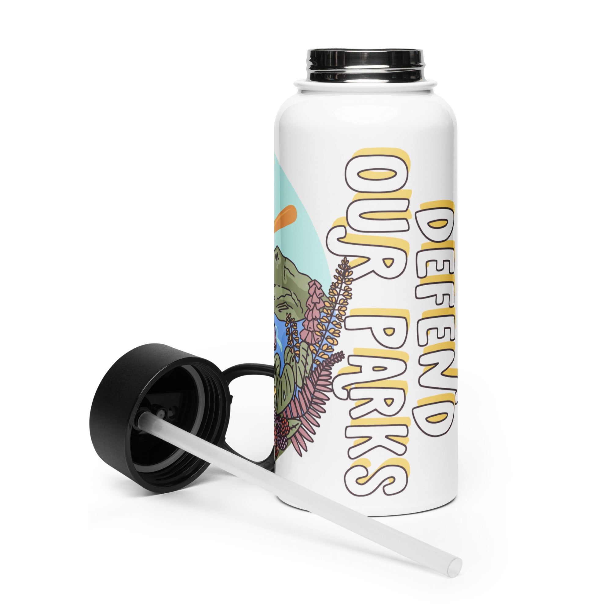 Stainless Steel Water Bottle - Olympic National Park