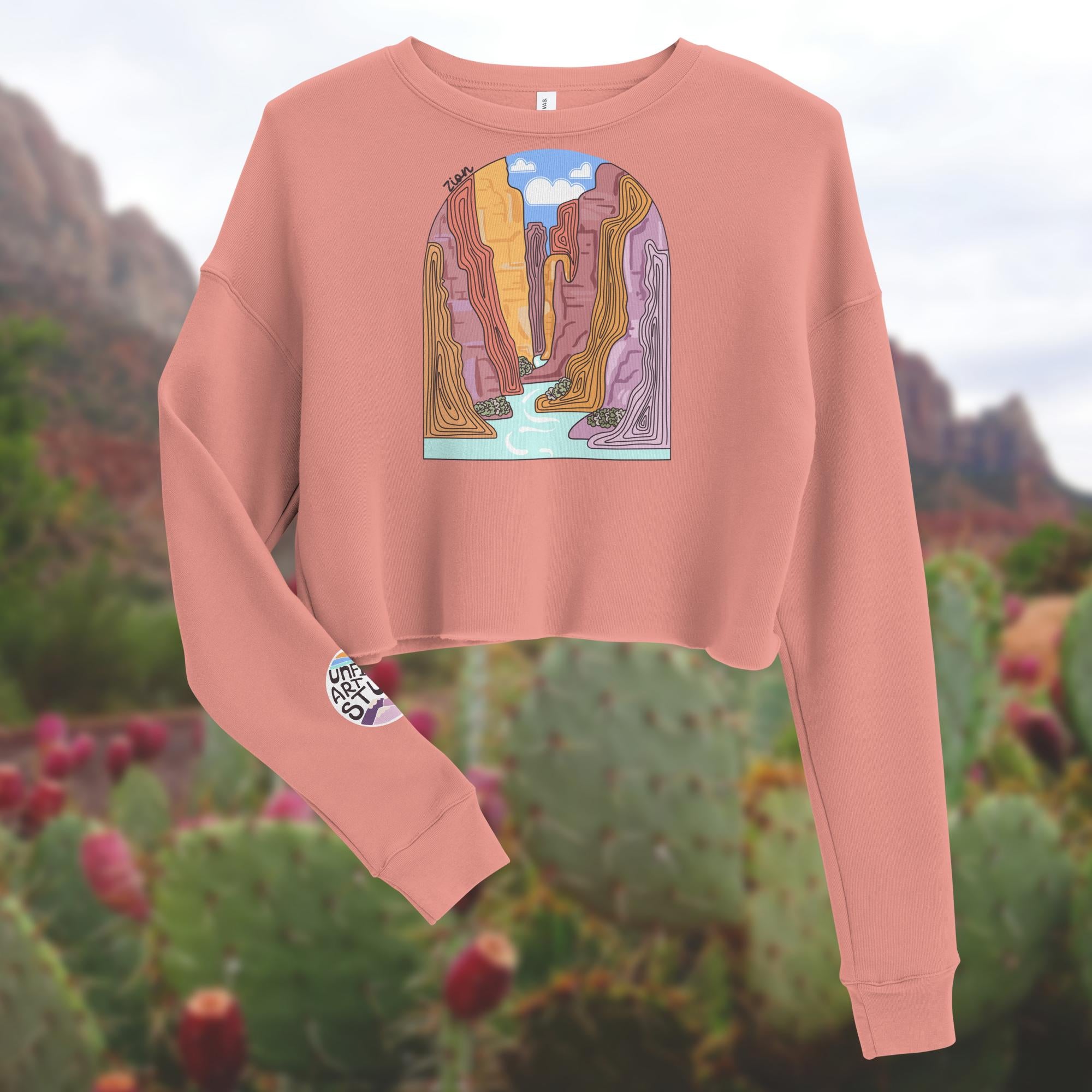 Zion NPS Crop Sweatshirt