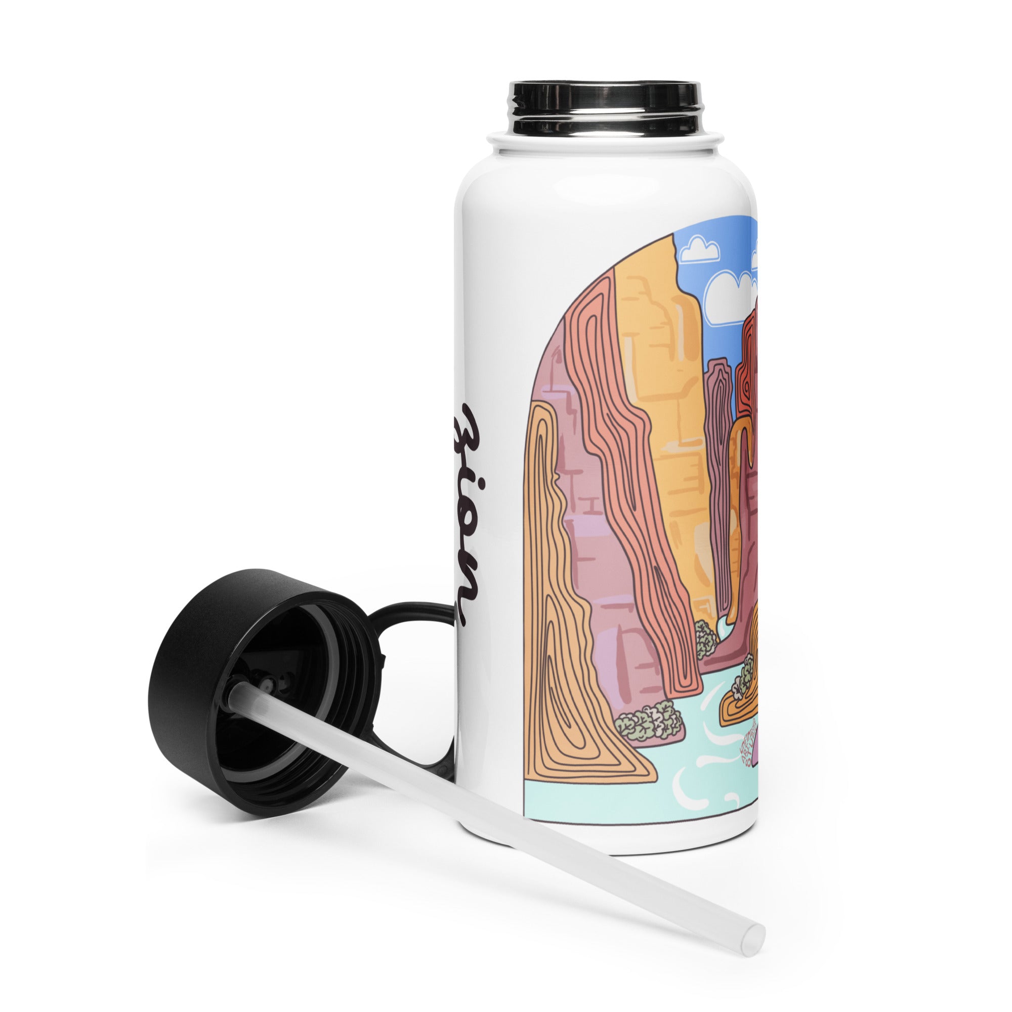 Stainless Steel Water Bottle - Zion National Park