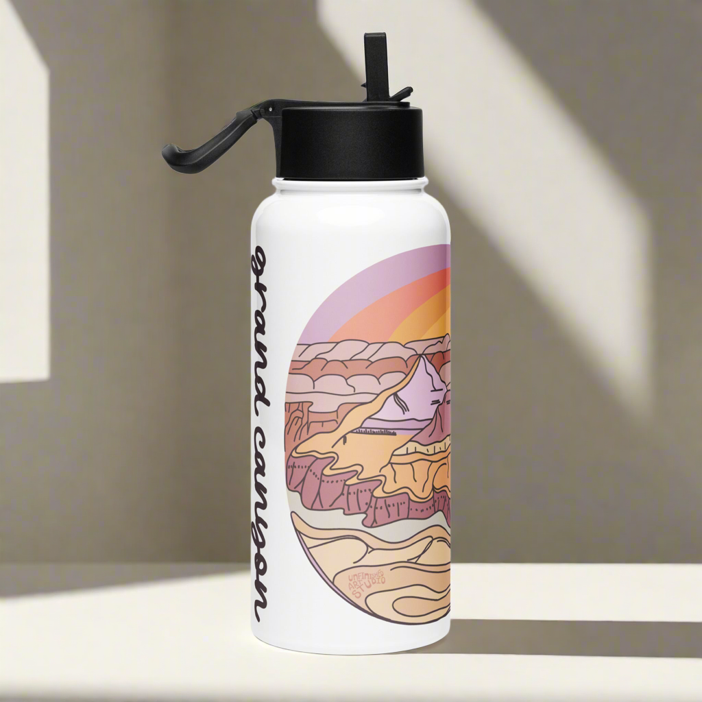 Stainless Steel Water Bottle - Grand Canyon