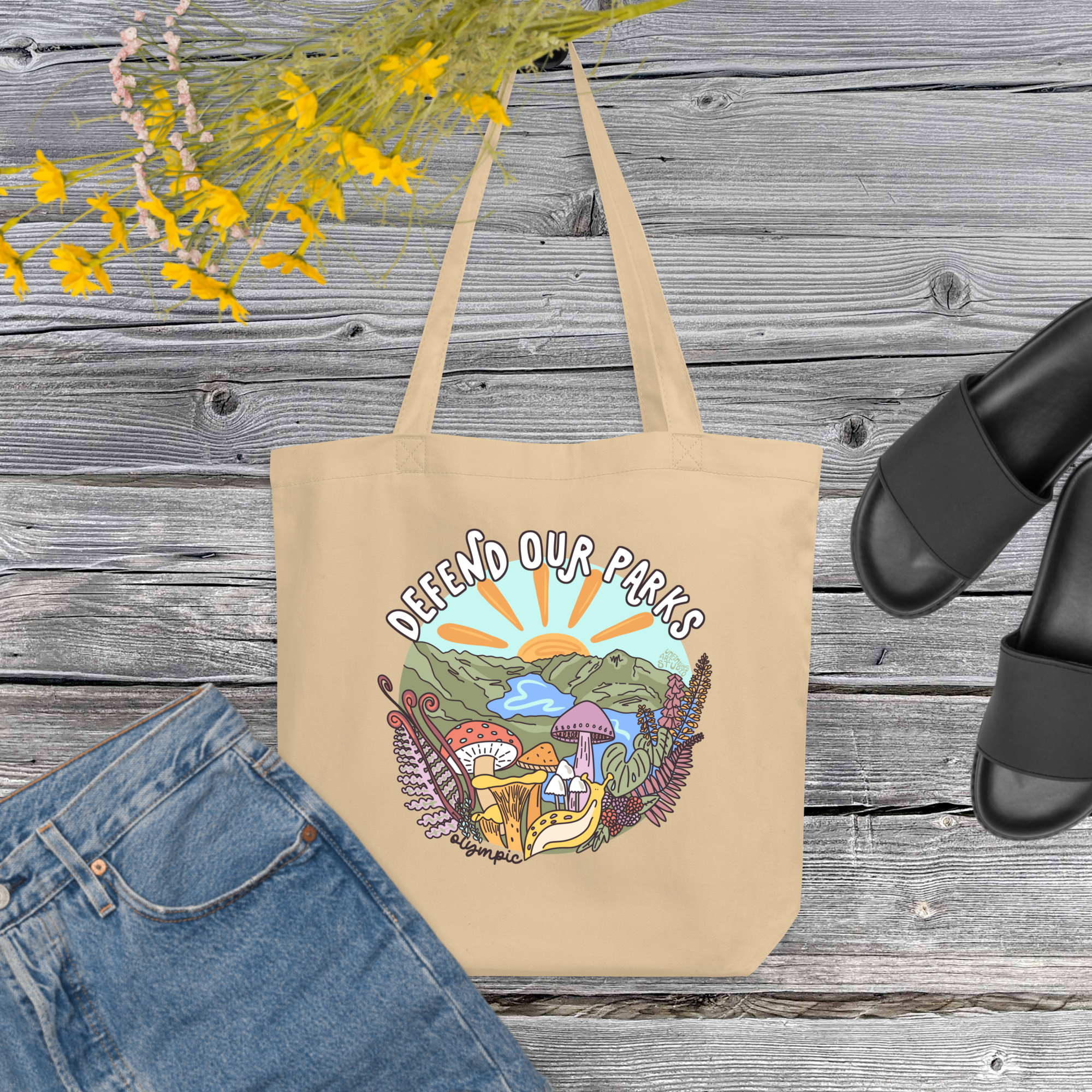Eco Tote Bag - Olympic NPS