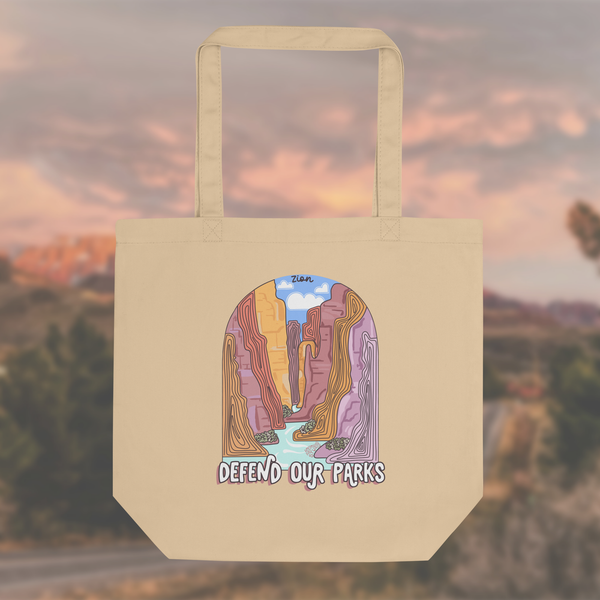 Eco Tote Bag - Zion NPS