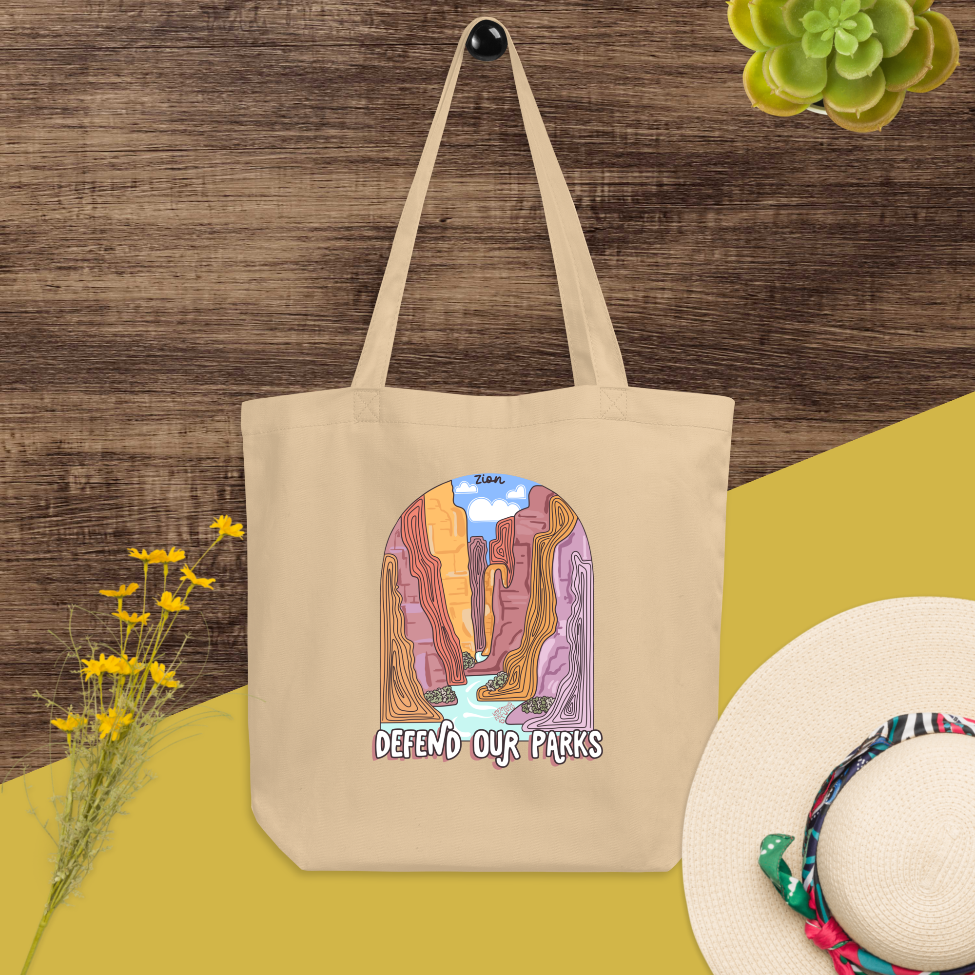 Eco Tote Bag - Zion NPS