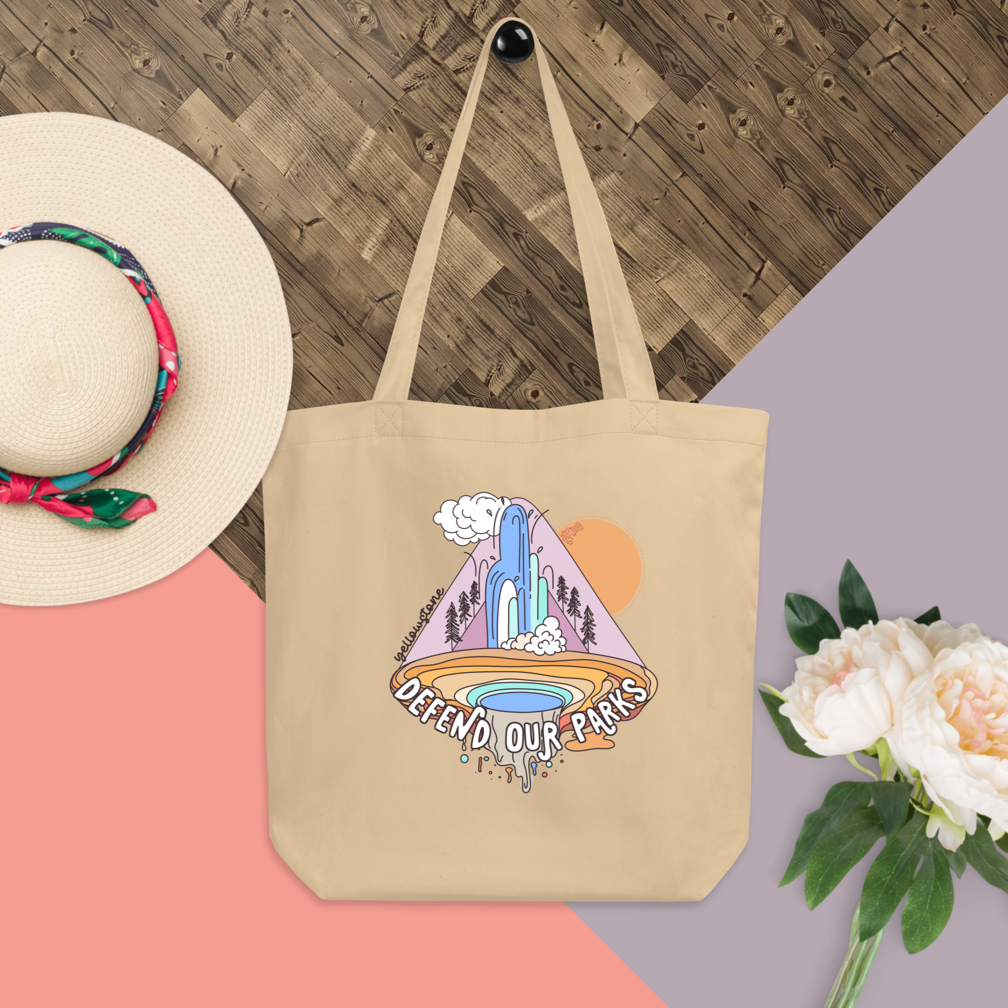 Eco Tote Bag - Yellowstone NPS