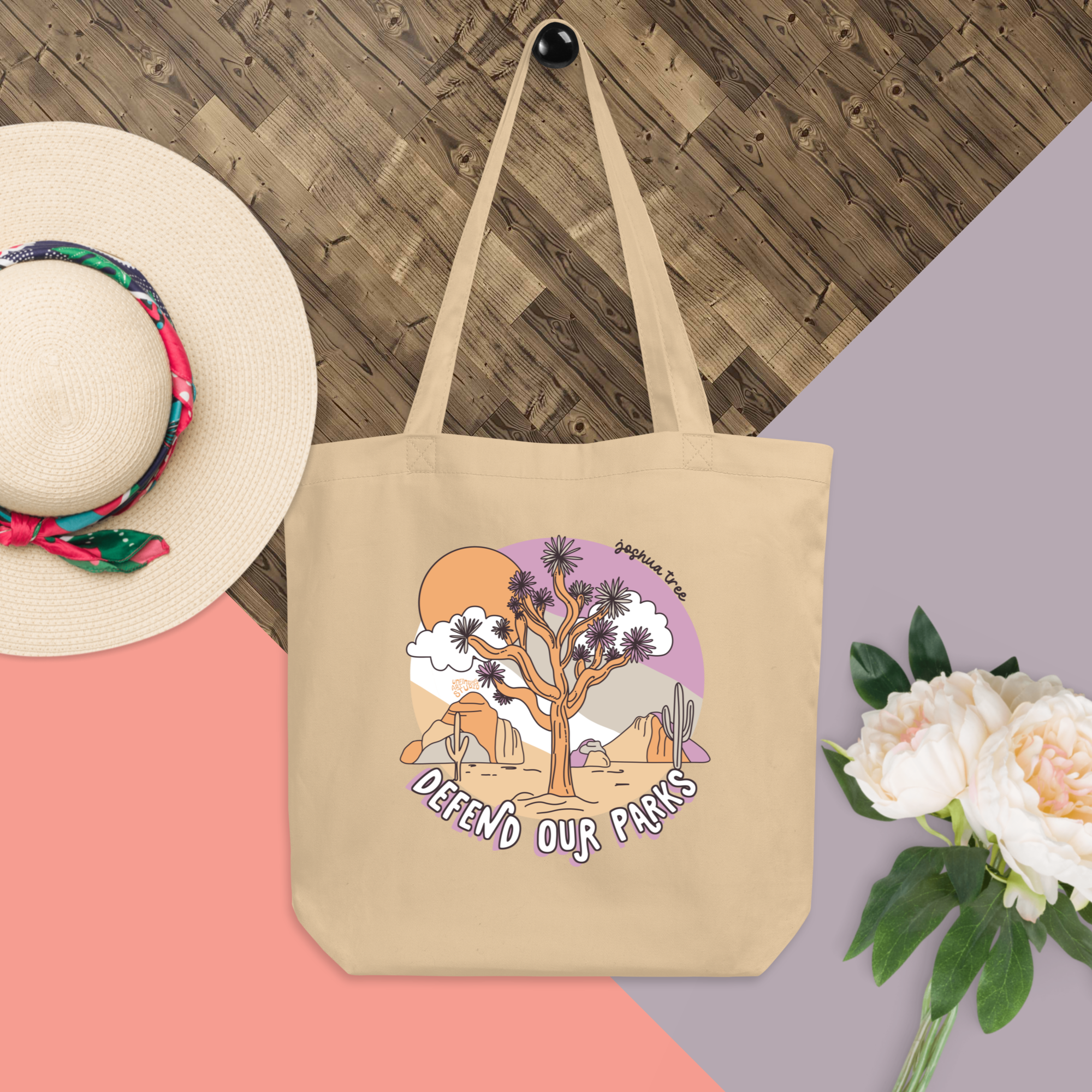 Eco Tote Bag - Joshua Tree NPS