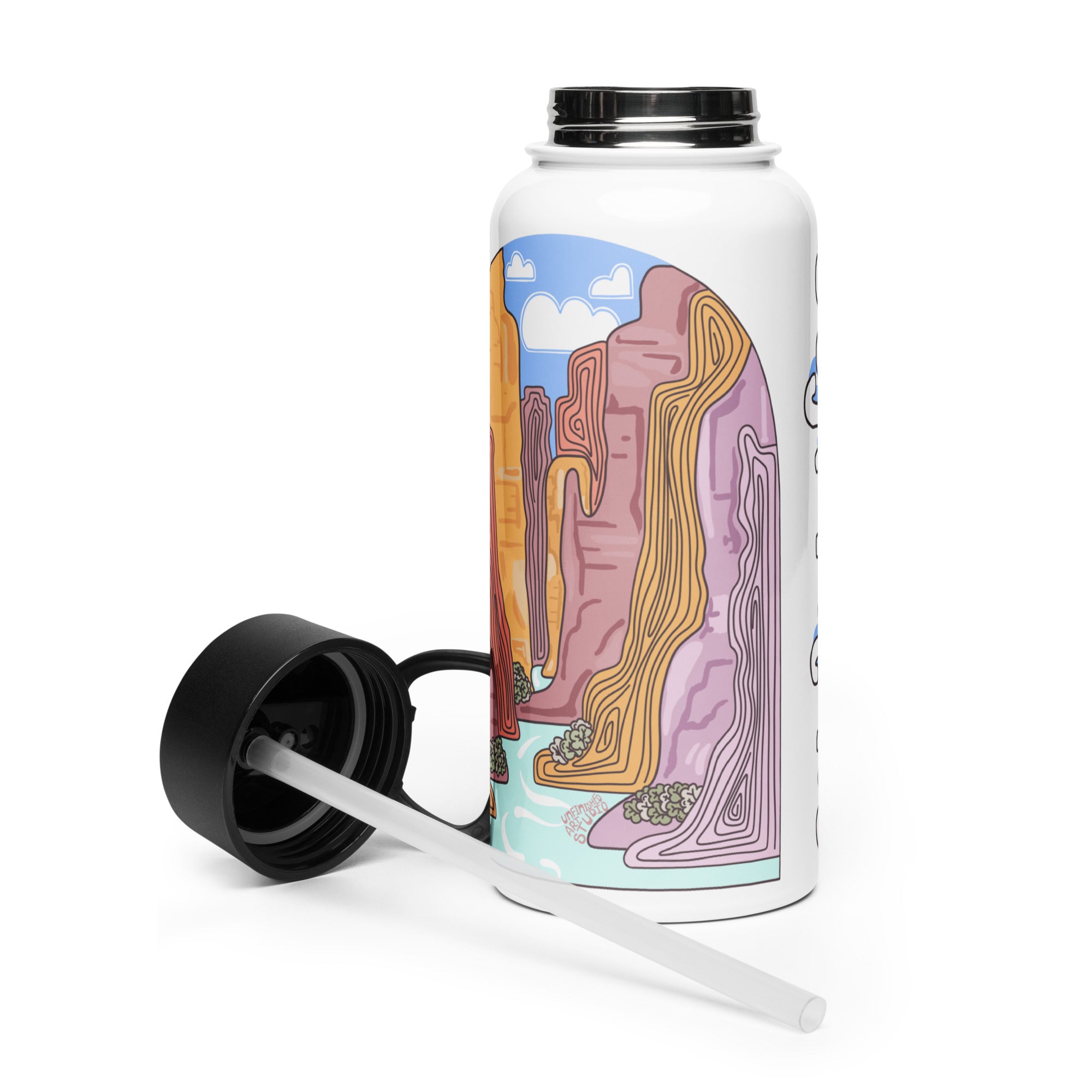 Stainless Steel Water Bottle - Zion National Park