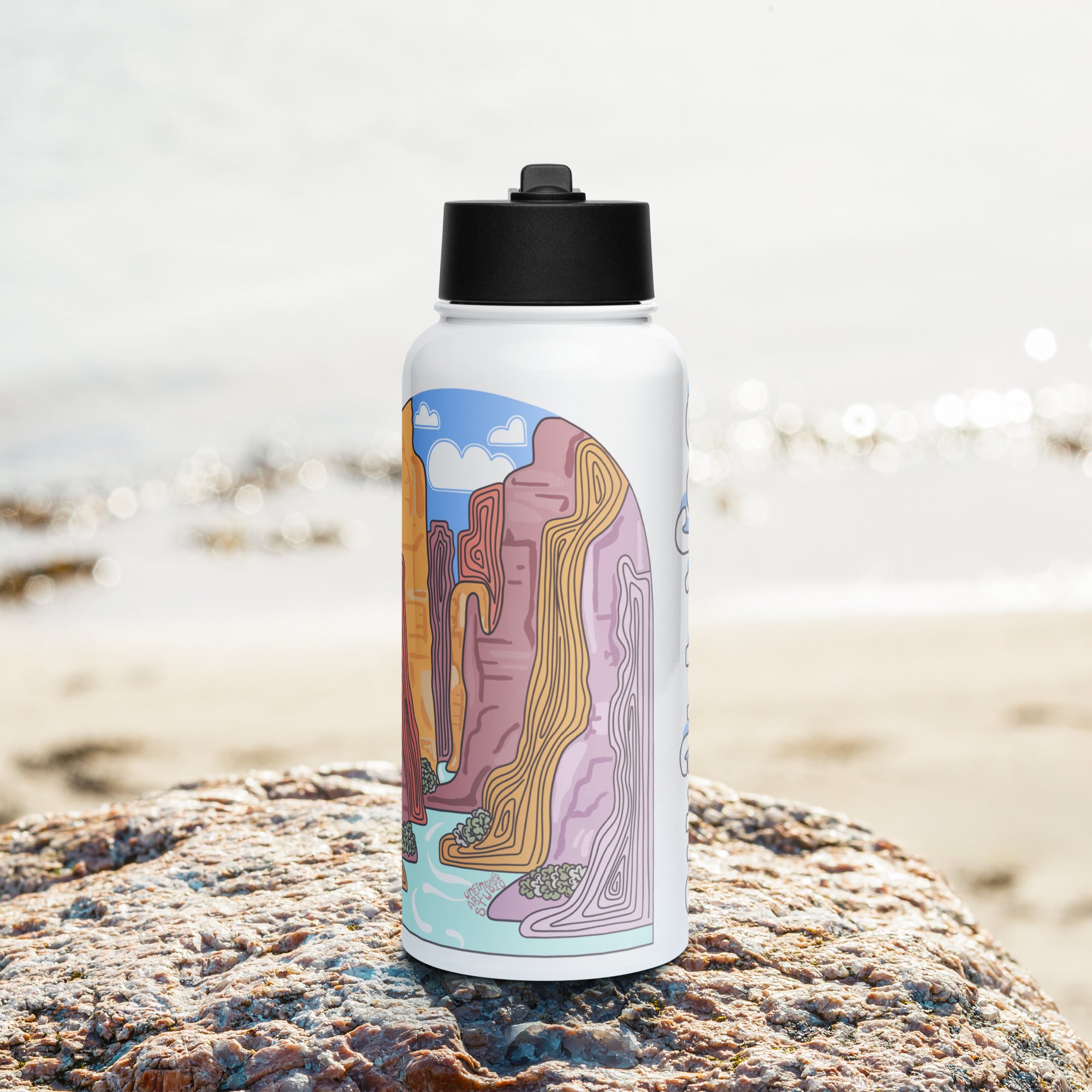 Stainless Steel Water Bottle - Zion National Park