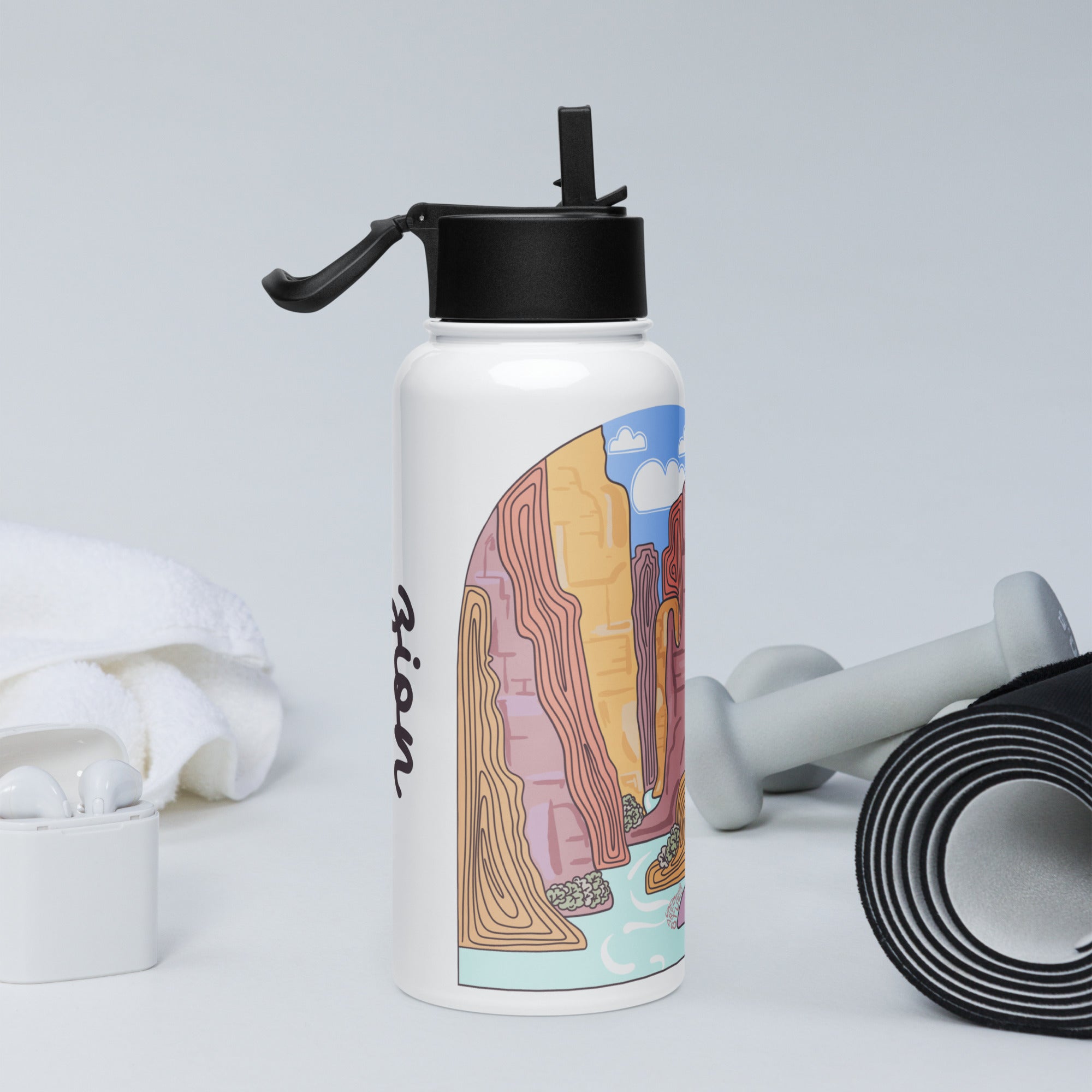 Stainless Steel Water Bottle - Zion National Park