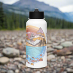 Stainless Steel Water Bottle - Glacier National Park