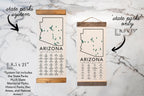 Arizona State Park Adventure Checklist w/ Pen