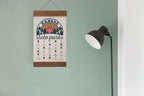 Kansas State Park Adventure Checklist - Hanging Canvas Map