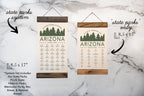 Arizona State Park Adventure Checklist w/ Pen