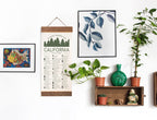 CA State Park Checklists WITH Pen // California State // Canvas Hanging Sign // Handmade Adventure Gift // Experience Explore California