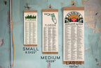 FL State Park Checklists WITH Pen // Travel Florida // Travel Adventure list // hiking bucket list