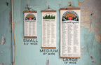 Connecticut State Park Checklists - Hanging Canvas Print