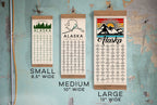 Alaska State Park Checklist w/ Pen