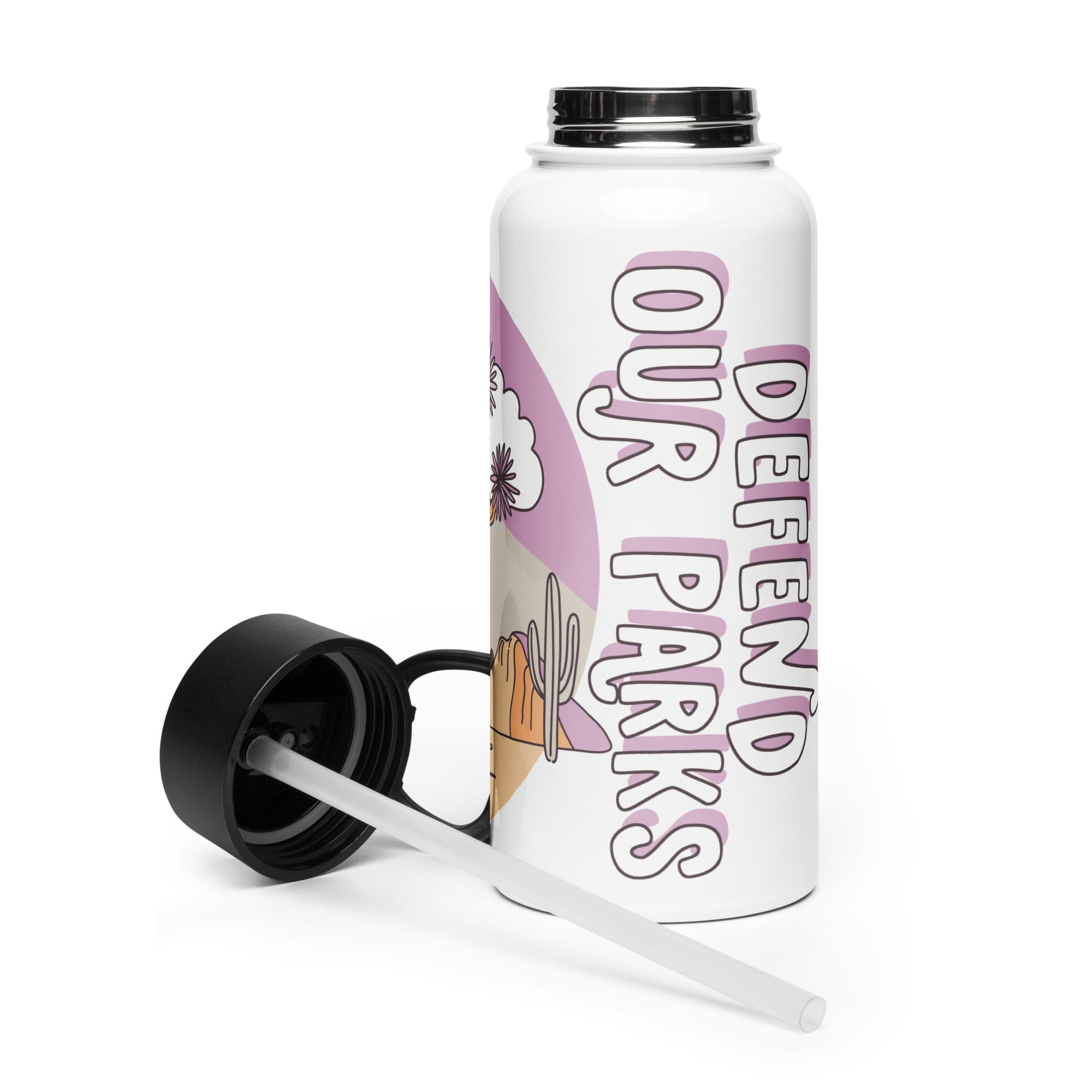 Stainless Steel Water Bottle - Joshua Tree National Park