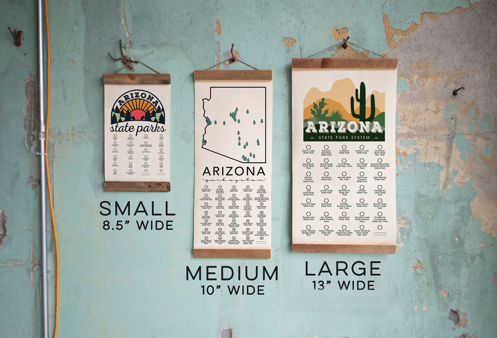 Arizona State Park Adventure Checklist w/ Pen