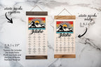 ID State Park Adventure Checklist WITH Pen // Idaho State Park // Travel Idaho Gift // Idaho Checklist Map // Hiker Gift