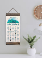 Arkansas State Park Adventure Checklist w/ Pen