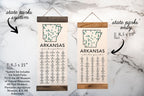 Arkansas State Park Adventure Checklist w/ Pen
