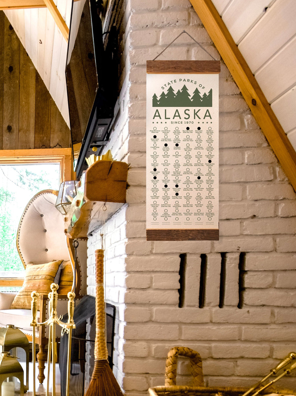 Alaska State Park Checklist w/ Pen