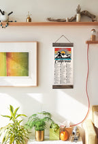 CA State Park Checklists WITH Pen // California State // Canvas Hanging Sign // Handmade Adventure Gift // Experience Explore California