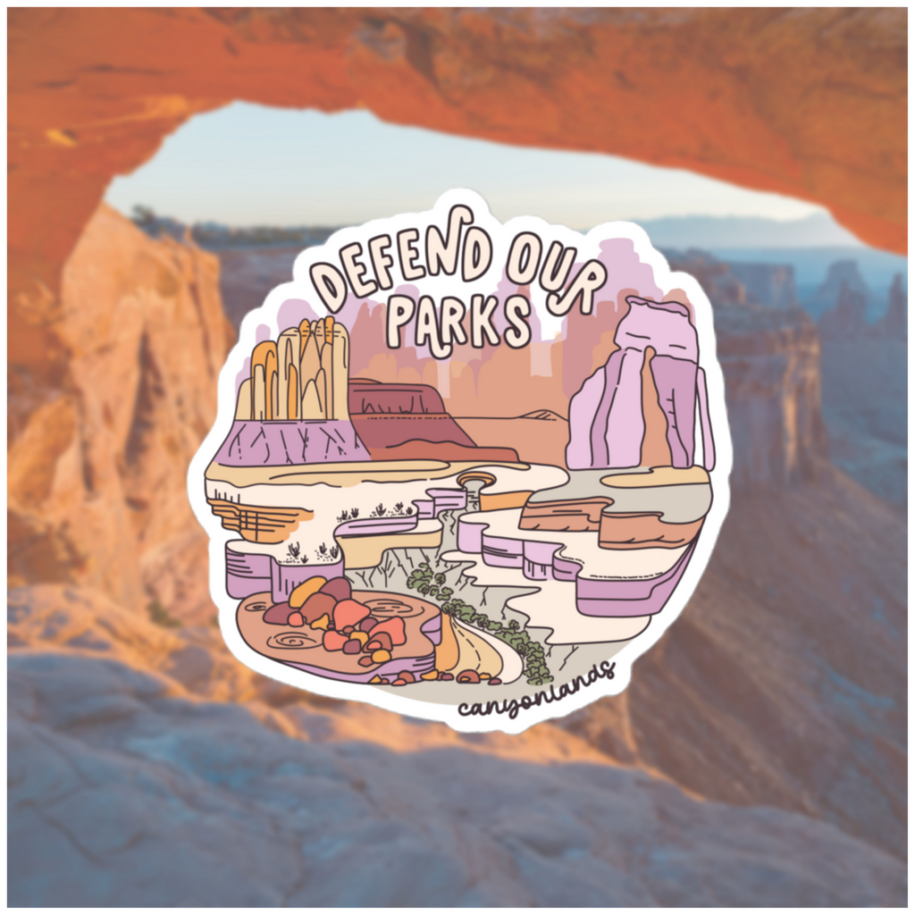 Defend Our Parks - Canyonlands Sticker