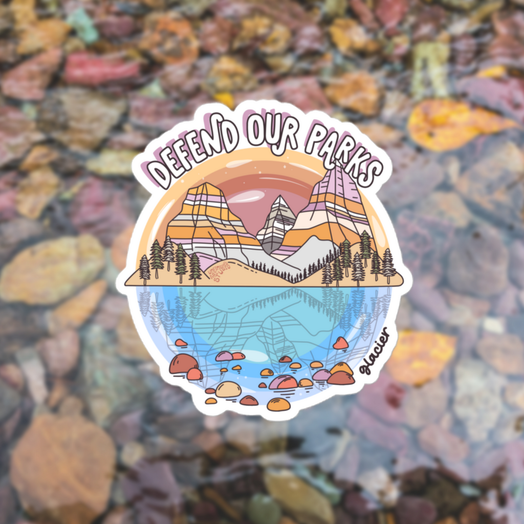 Defend Our Parks - Olympic Sticker