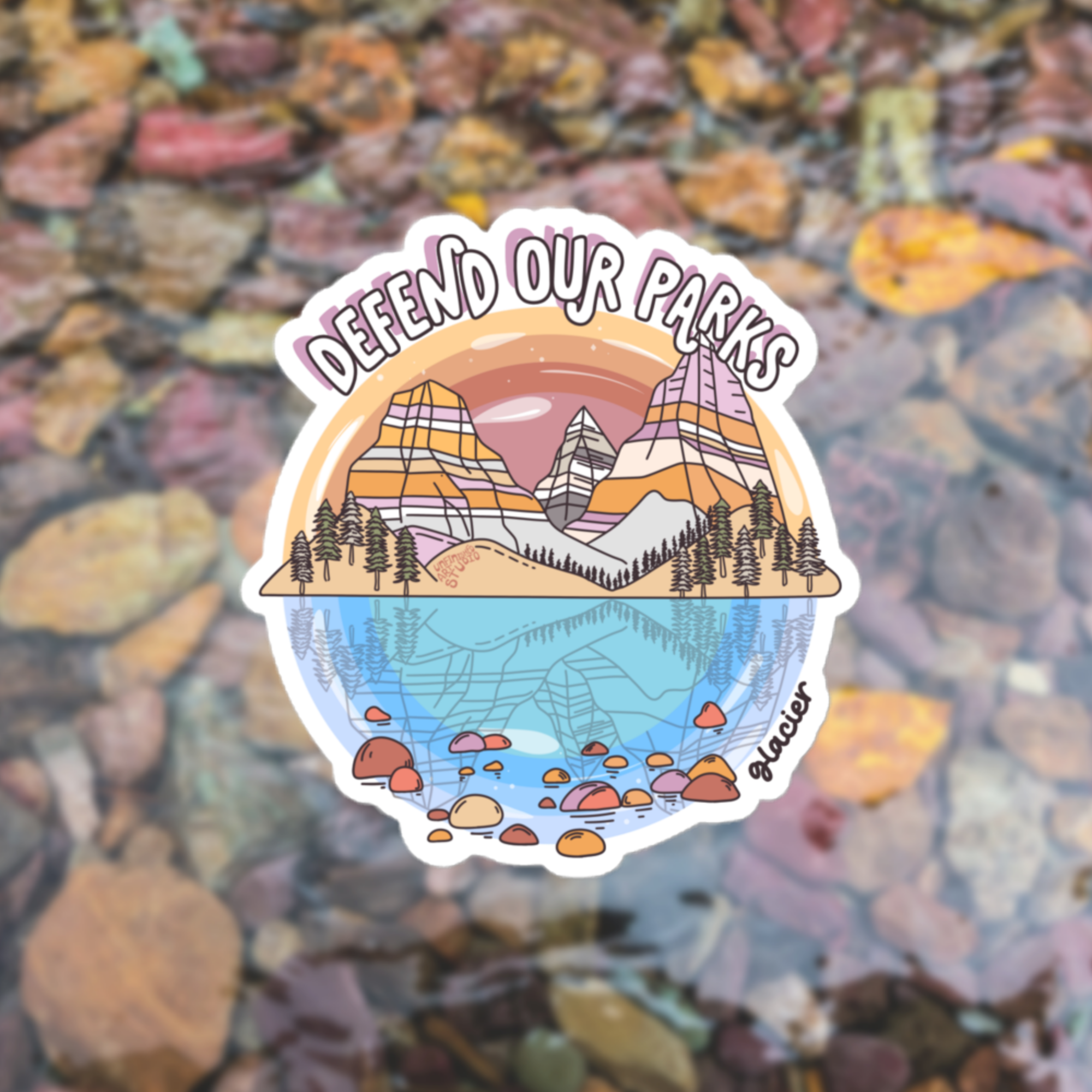 Defend Our Parks - Olympic Sticker