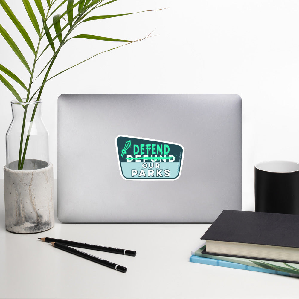 Defend Our Parks Sticker