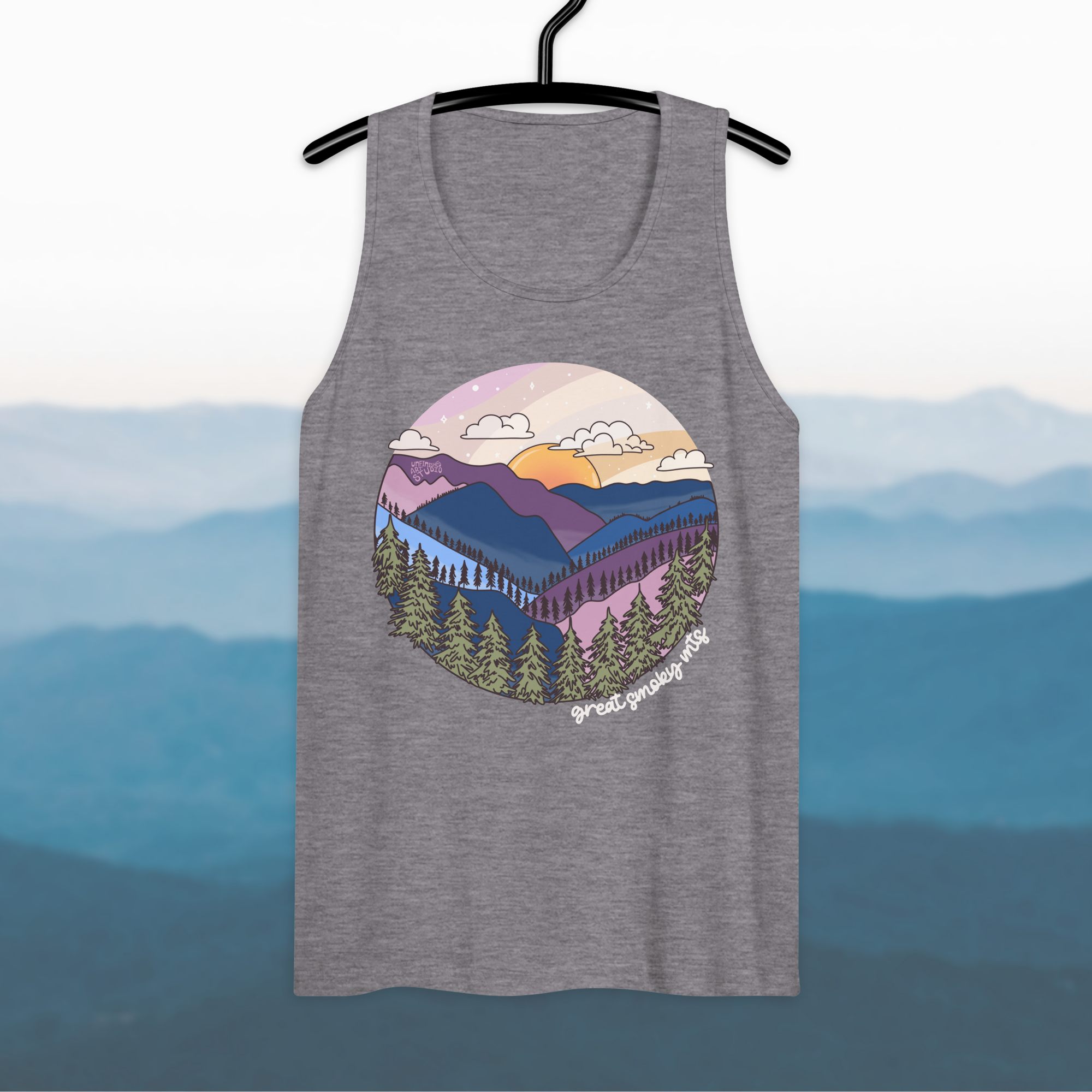 Smoky Mountains Tank Top [Men's]