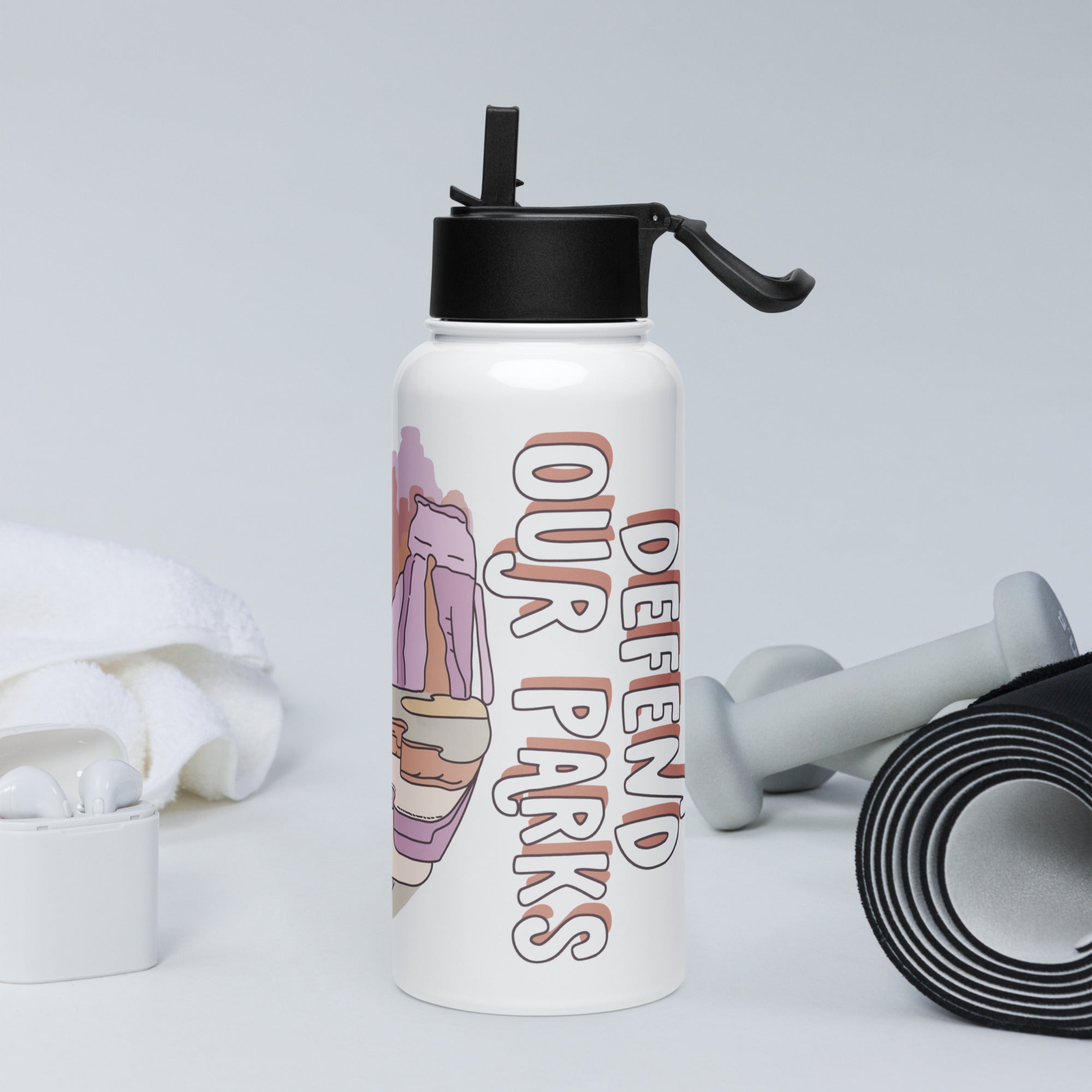 Stainless Steel Water Bottle - Canyonlands National Park