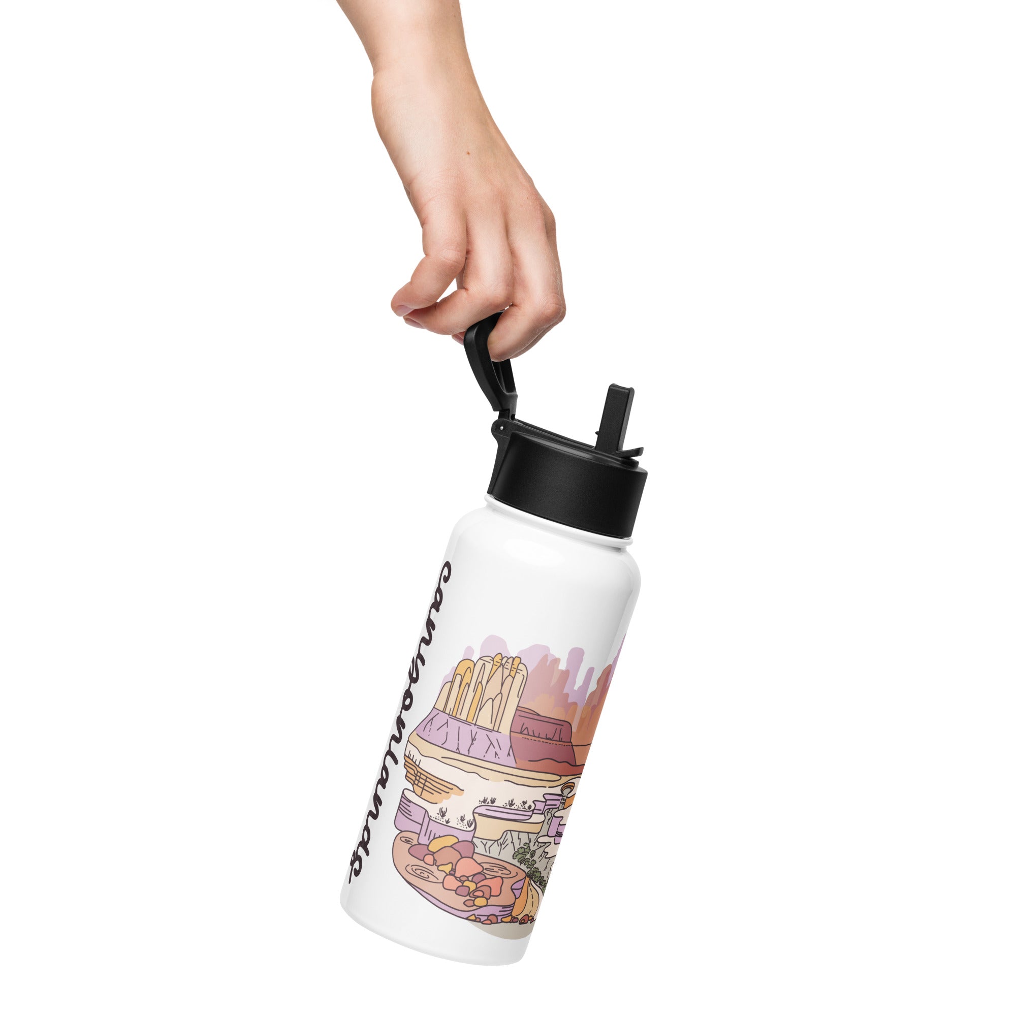 Stainless Steel Water Bottle - Canyonlands National Park