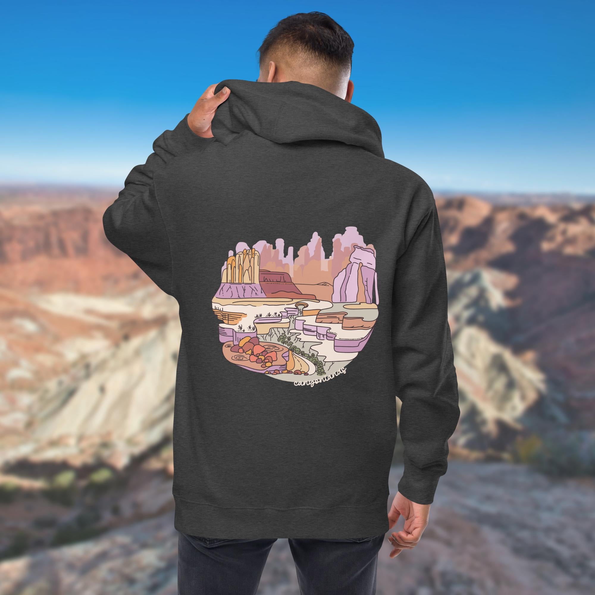 Canyonlands Fleece Zip Up Hoodie [Unisex]