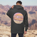 Grand Canyon Fleece Zip Up Hoodie [Unisex]
