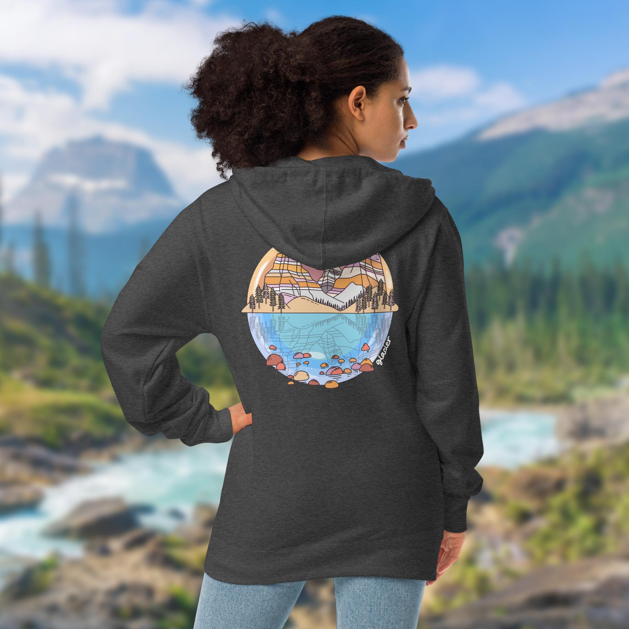 Glacier Fleece Zip Up Hoodie [Unisex]