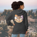 Joshua Tree Fleece Zip Up Hoodie [Unisex]